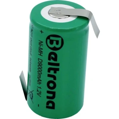 Afbeelding van Beltrona D9000 Speciale oplaadbare batterij D (mono) Z soldeerlip NiMH 1.2 V 9000 mAh