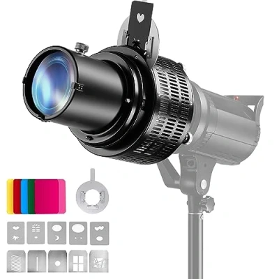 Afbeelding van Soonpho Optische Conische Snoot Bowens Houder Gobo Projector