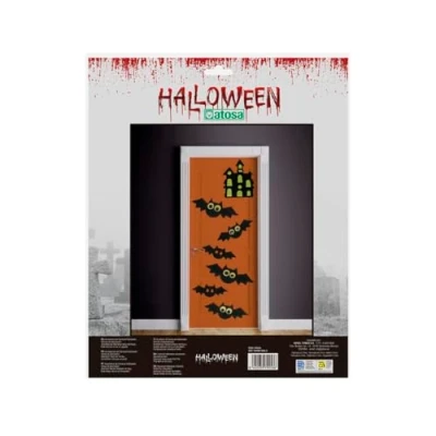 Afbeelding van Halloween Decoraties Vleermuis 7 Onderdelen