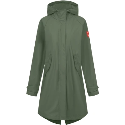 Afbeelding van Derbe Traveby Friese Regenjas, Dames, Maat: 46, Olive