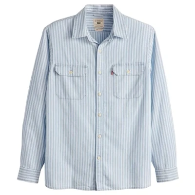 Afbeelding van Levi&#039;s Jackson Worker Overhemd, Heren, Maat: XL, Cannita stripe