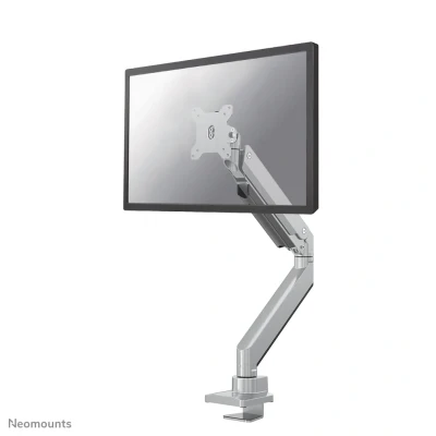 Afbeelding van NM D775SILVER is een gasgeveerde bureausteun voor flat screens t/m 32 inch (81 cm) Zilver