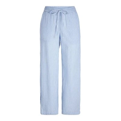 Afbeelding van JJXX Broek &#039;JXWindy Seersucker&#039; lichtblauw / wit
