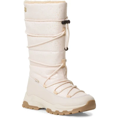 Afbeelding van s.Oliver Snowboots voor kinderen, Maat: 33, Beige comb Textiel/ synthetisch