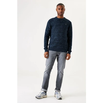 Afbeelding van GARCIA Heren Trui Blauw Maat XXL