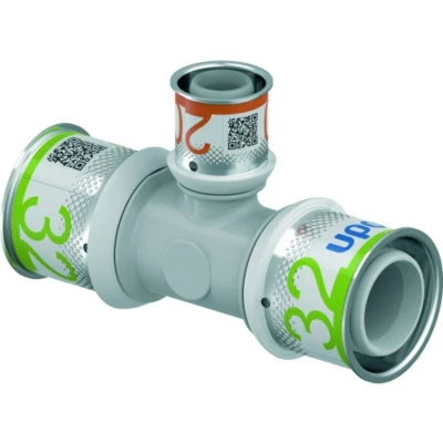 Afbeelding van Uponor t stuk s press plus 32mm x 20mm pers kunststof 1039959