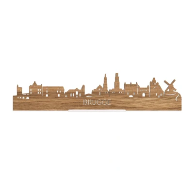 Afbeelding van Standing Skyline Brugge Eiken