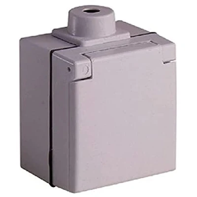 Afbeelding van ABL Perilex WCD Opbouw +Deksel 16A IP44 Grijs