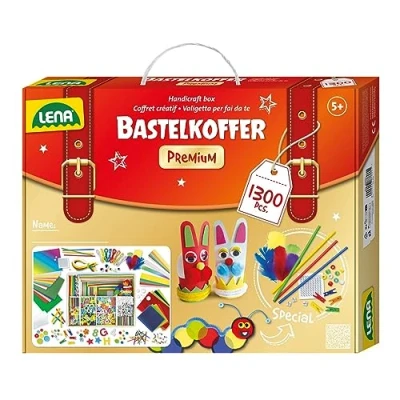 Afbeelding van Lena Knutselset Premium Junior 38 Cm Karton Groen 1300 delig