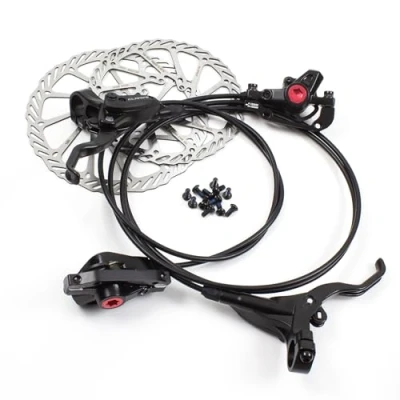 Afbeelding van Clarks Cycle Systems M2 Hydraulische schijfremset, inclusief rotoren, olijven, IS bevestigingen, zwart, 160/160mm