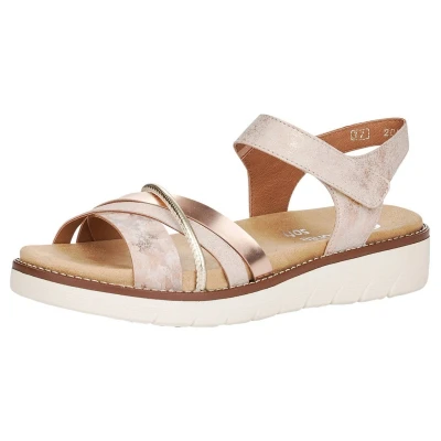 Afbeelding van Remonte Sandalen , sleehak, zomerschoen, sandalette met uitneembare zachte inlegzool