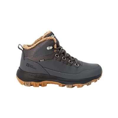 Afbeelding van Jack Wolfskin Everquest Texapore MID Snowboots, Heren, Maat: 39.5, Dark grey/phantom Leer en textiel