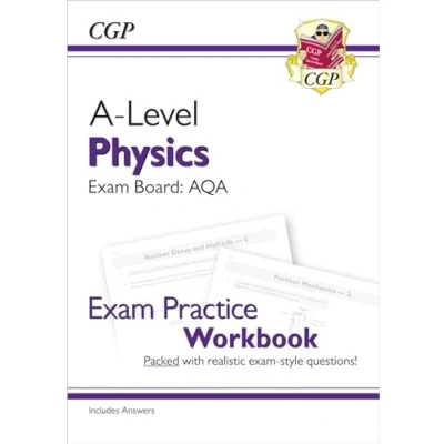 Afbeelding van A Level Physics: AQA Year 1 &amp; 2 Exam Practice Workbook includes Answers