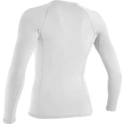 Afbeelding van O&#039;Neill Dames Basic Skins Lange Mouw Rash Guard White