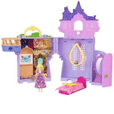 Afbeelding van Disney Princess Prinzessin Kleine Puppen Rapunzel Stacking Castle