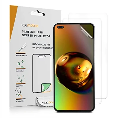 Afbeelding van kwmobile 3x screenprotectors geschikt voor OnePlus Nord beschermende folie smartphone