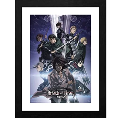 Afbeelding van ABYstyle GBEye Titanium Attack Framed Poster Season 4 Key Art