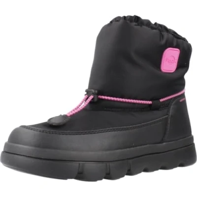Afbeelding van Geox J Willaboom Girl B A, sneeuwlaarzen voor meisjes, Zwart, fuchsia, 32 EU