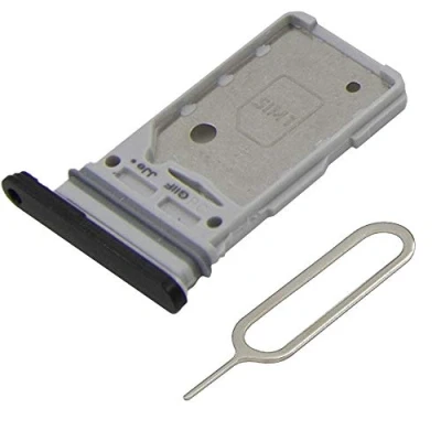 Afbeelding van MMOBIEL Sim Tray Kaart Houder Nano Slot voor Samsung Galaxy S21 Ultra / Plus 6.8 inch Zwart