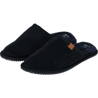Afbeelding van Apollo Pantoffels heren Marine Blauw Zachte binnenvacht maat 43/44 Sloffen 43