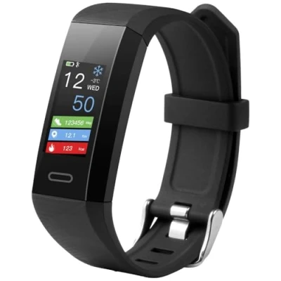 Afbeelding van Technaxx TX HR7 (4904) Fitness tracker met hartslag meter Zwart