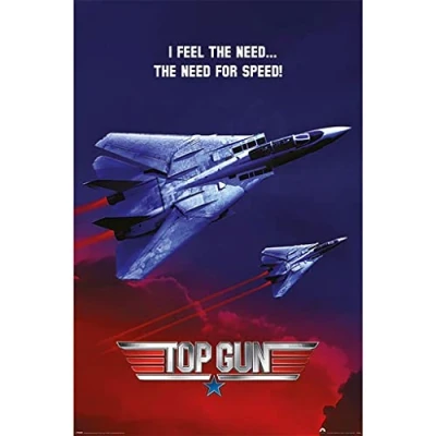 Afbeelding van Top Gun 2 The Need for Speed Unisex Poster Multicolor Papier 61 x 91,5 cm Fan Merch, Film