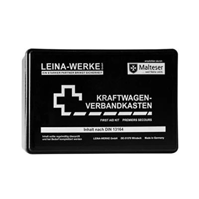 Afbeelding van Malteser, EHBO doos, Eerste Hulp doos Standaard zwart (EHBO doos)
