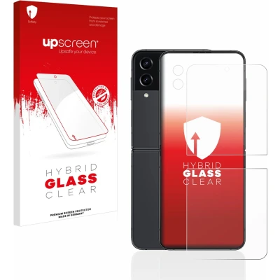 Afbeelding van upscreen Screenprotector voor Samsung Galaxy Z Flip 4 (Voor+Camera) Folie Beschermfolie Beschermglas transparant