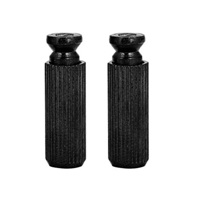 Afbeelding van Tremolo Anchor Stud, 2 stuks 8 mm verstelbare elektrische gitaar Bridge studs &amp; ankers met koper zinklegering voor Floyd Rose. (zwart)