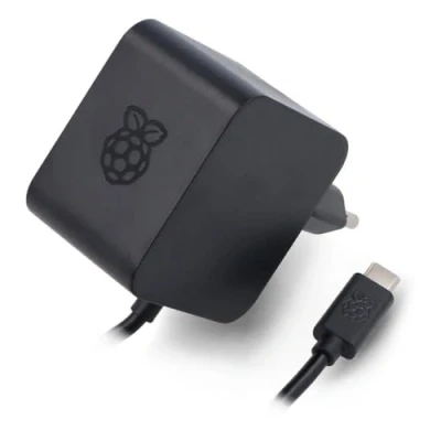 Afbeelding van Raspberry Pi 5 27W Voeding Zwart