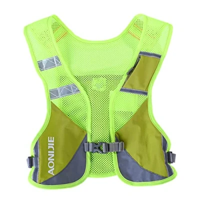 Afbeelding van AONIJIE Ultralichte drinkrugzak lopen marathon rugzak dranktas (Groente)