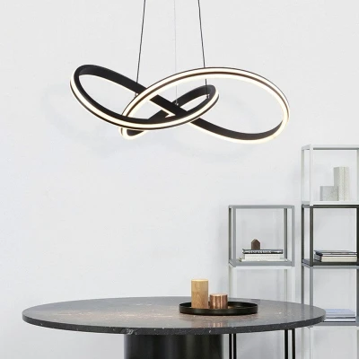 Afbeelding van V TAC VT 7983 Designer plafondlampen hanglampen IP20 Zwart 40 Watt 4800 Lumen 3IN1