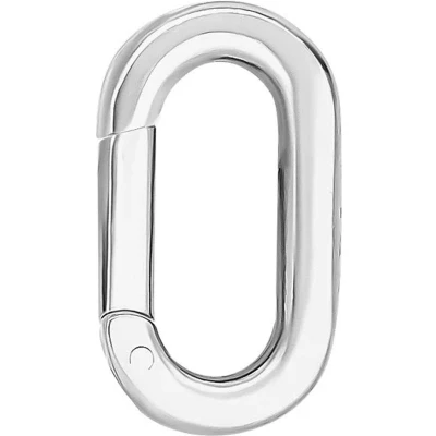 Afbeelding van Verbindschakel Click Oval iXXXi Connect 1,2 cm Zilver