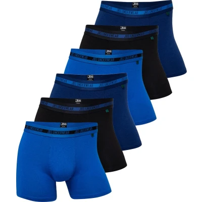 Afbeelding van JBS 6 PACK Onderbroeken Blau dunkelblau schwarz, Heren, Maat: XXL, schwarz