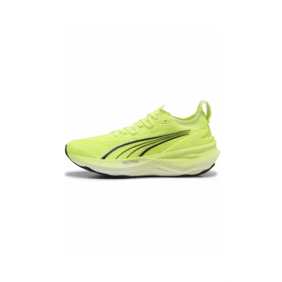 Afbeelding van Puma Foreverrun Nitro Trail hardloopschoenen, Heren, Maat: 46, Yellow alert black Kunststof/ textiel