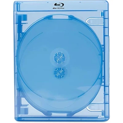 Afbeelding van 1 x Amaray 6 Disc Blu ray behuizing 21 mm rug in verpakking