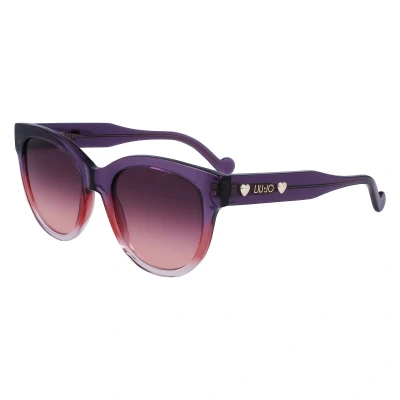 Afbeelding van Liu Jo Donna LJ772S 514 Occhiali da sole Acetato Viola Rosa Cat Eye Normale