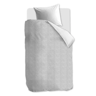 Afbeelding van Snoozing Puck Dekbedovertrek Eenpersoons 140x200/220 cm Grey