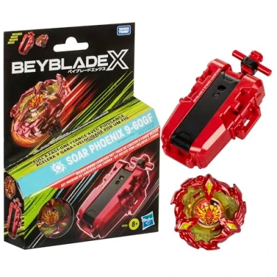 Afbeelding van Beyblade X Soar Phoenix Deluxe stringlauncher speelset
