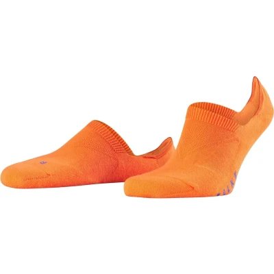 Afbeelding van FALKE Uniseks volwassene Liner sokken Cool Kick Invisible U IN Functioneel material Onzichtbar eenkleurig 1 Paar, Orange (Flash 8034), 39 41