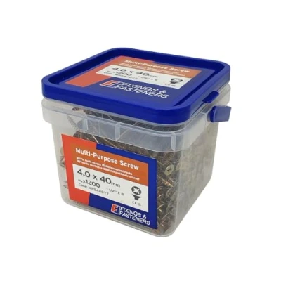Afbeelding van MP Schroef ZYP 4.0X40MM 1200PCS TUB