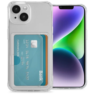 Afbeelding van Apple iPhone 14 Pro Hoesje Siliconen en TPU (zacht) iMoshion Softcase/Backcover Transparant Telefoonhoesje