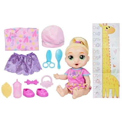 Afbeelding van Baby Alive groeit op LaLa GooGoo, interactieve babypraatpop voor meisjes en jongens van 3+