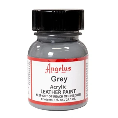 Afbeelding van Angelus leerverf Grijs 29,5ml