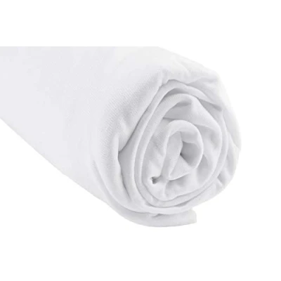Afbeelding van Hoeslaken bamboe voor babybed schaalbaar 90 x 140 5 kleuren (wit)