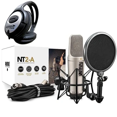 Afbeelding van Rode NT2 A set microfoon + keepdrum koptelefoon