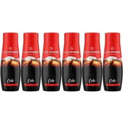 Afbeelding van Set van 6 COLA SODASTREAM concentraten 440 ml