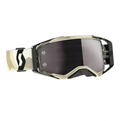 Afbeelding van Scott 2023 Prospect Crossbril Beige / Zwart (Lens: Zilver Chrome Works)