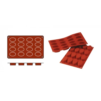 Afbeelding van bakmat Ovals Small, 070052, Silikomart