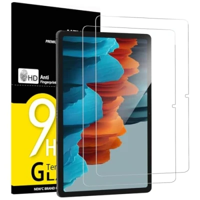 Afbeelding van NEW&#039;C 2 Stuks, Screen Protector voor Samsung Galaxy tab S7/S8 11 Inch(SM T870/875/X700/X706) Gehard Glass Schermbeschermer Film 0.33 mm ultra transparant, resistent